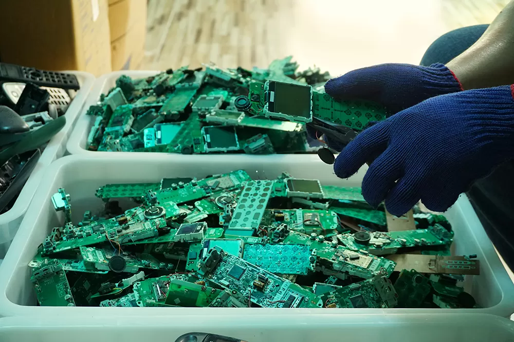 E-waste recycling